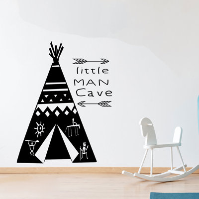 Abstract Non-Wall Damaging Wall Decal