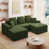 Velours vert est en rupture de stock