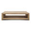 Table basse simple en bois massif