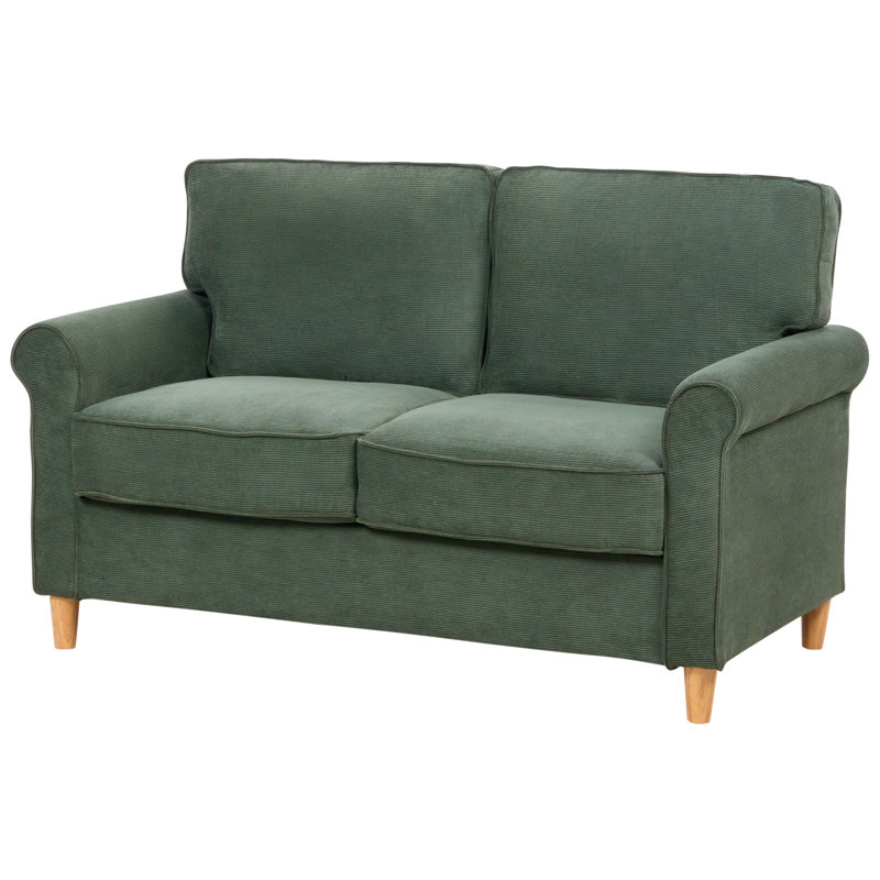 Landis Sofa, Corduroy, 2, Green