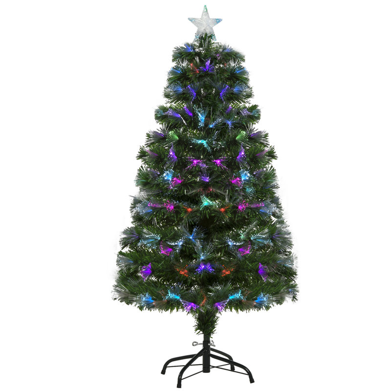 48' H Lighted Artificial Pine Christmas Tree