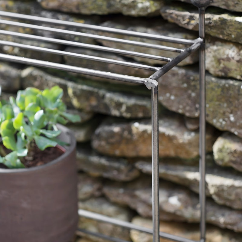 Garden Large Metal Plant Stand Fully-assembled 3 Tier