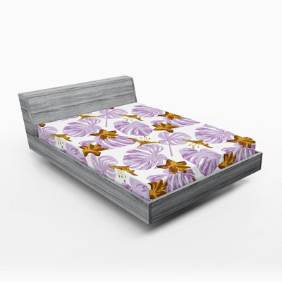 Drap-housse floral Ambesonne