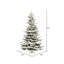 Sierra 6.5' H Artificial Fir Christmas Tree