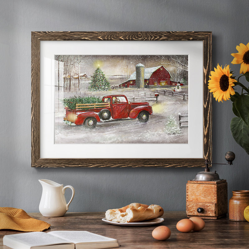 Faire des souvenirs de Noël, Noyer, H 14 po x l 20 po x P 1,5 po