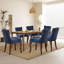 Chaises d'appoint rembourrées à double couche en chenille-362540242-362540244