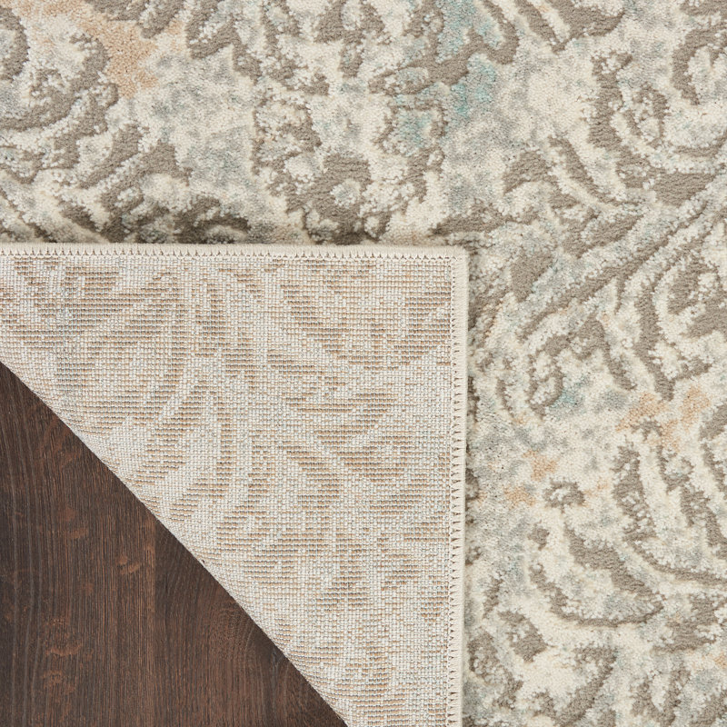 Aashi Damask Indoor Rug, null