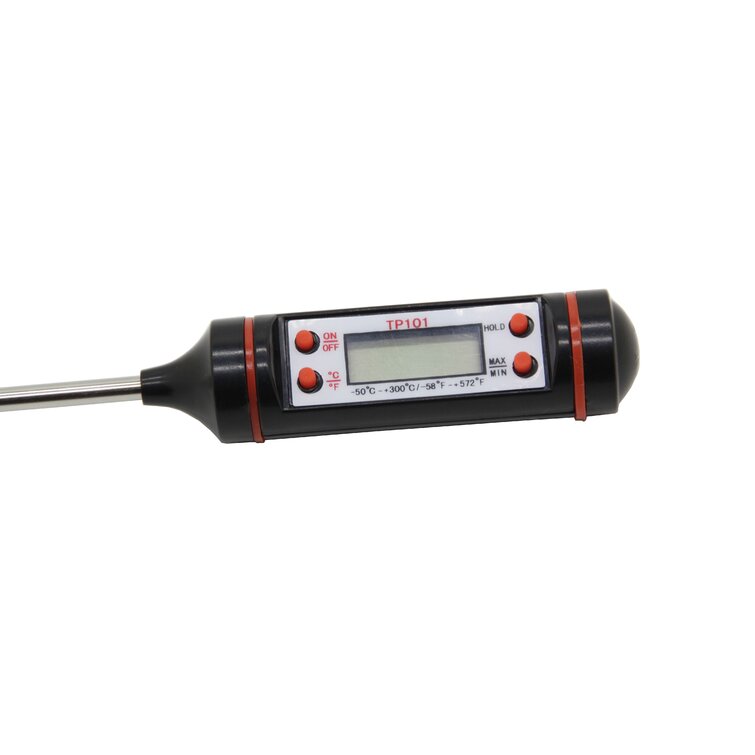 FixtureDisplays Instant Read Digital Oven Thermometer