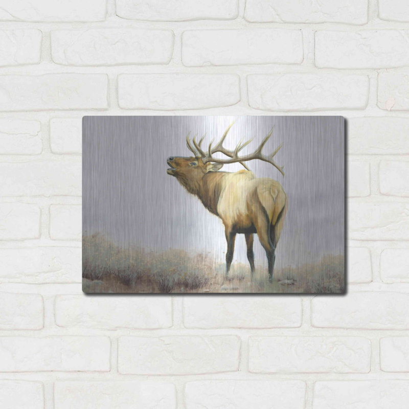 «Majestic Elk» par James Wiens, H 12 po x l 16 po