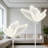 Butterfly Floor Lamp With 3-Color LED Ambient Lighting For Wedding And Party Decor, Iron And Lace Design, Wall Or Ceiling Mounted Romantic Atmosphere Light