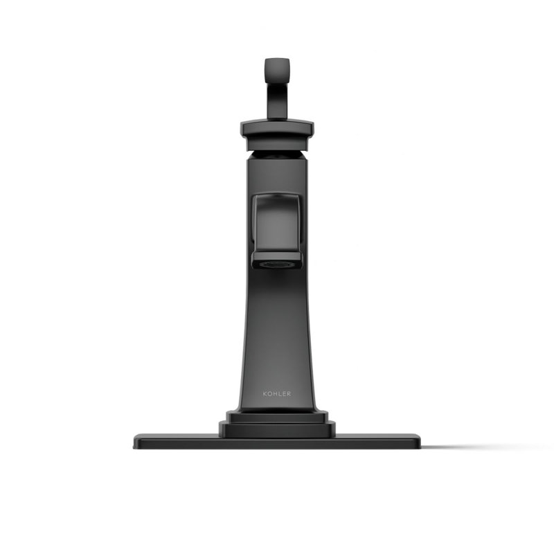 Riff Single-Handle Bathroom Sink Faucet, Matte Black, 0.5 GPM