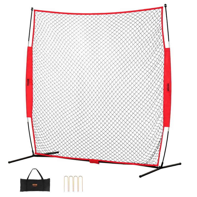 Filet de sécurité Barricade, filet de protection pour ballon, pratique portative, H 83 po x l 111 po x P 42 po