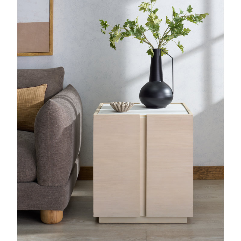 Table d'appoint en marbre Alanabella