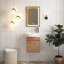 Ensemble de meuble-lavabo simple 17 po avec plateau en céramique Morfou-340950689