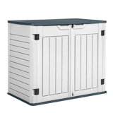 Remise de rangement horizontale l 4,16 pi x P 2,37 pi