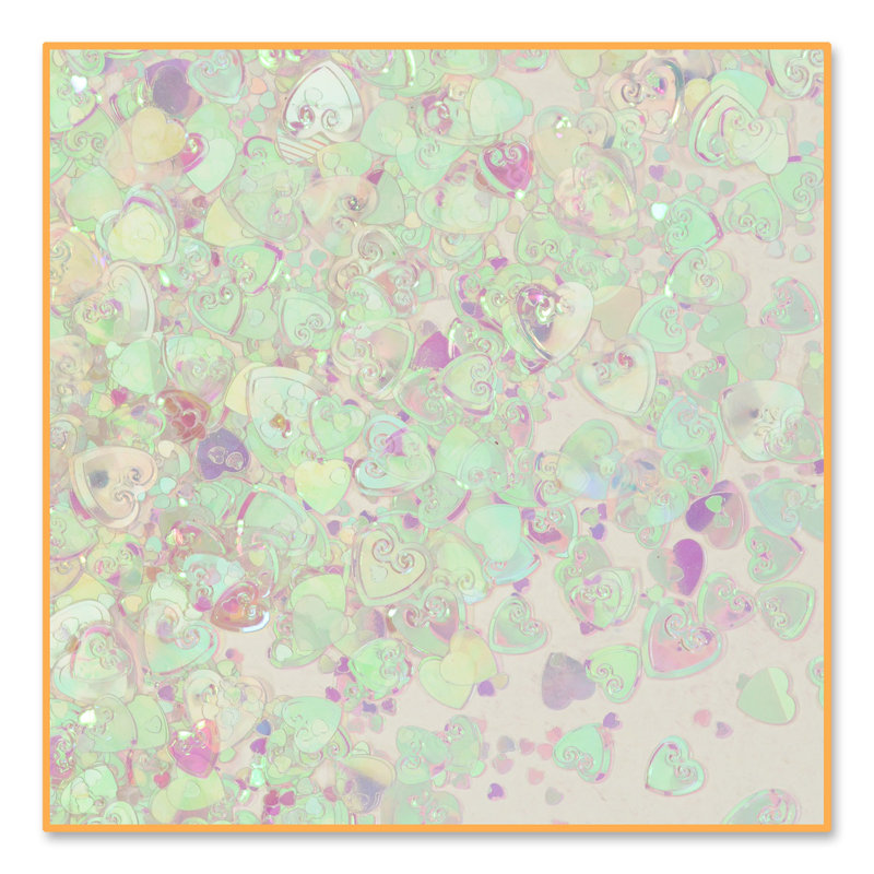 Confettis iridescents