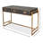 Shagreen Metal Base Writing Desk
