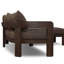 Canapé modulaire d'extérieur 2 pièces Hirst Hirst - brun Hirst-629391361-629391362-629391365