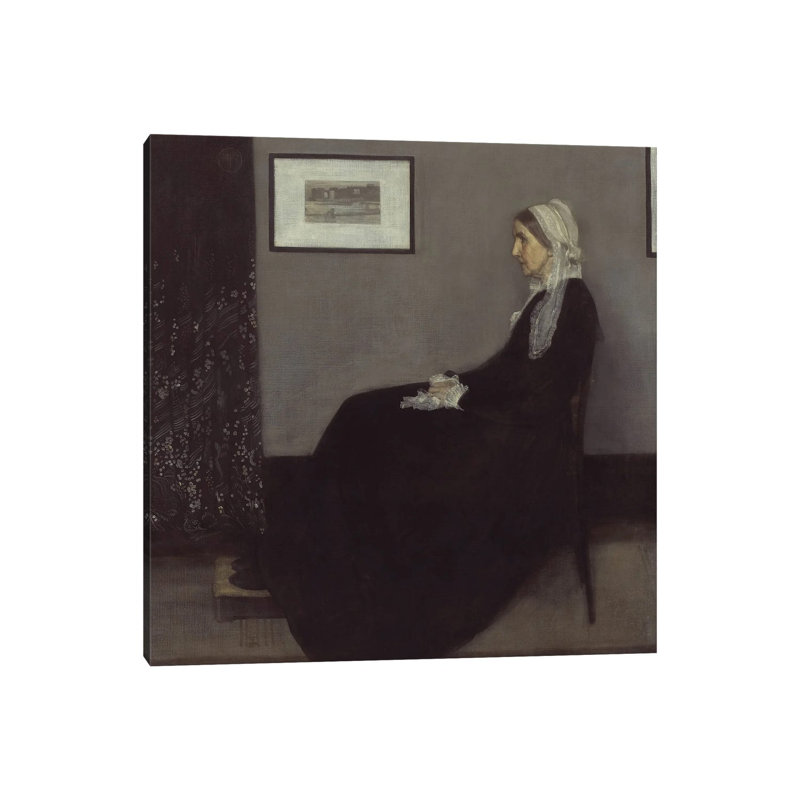 Arrangement In Grey And Black. Portrait Of The Painter's Mother, 30.48 cm H x 30.48cm W x 1.905cm D, Does Not Apply