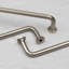 Brushed Nickel Slim Pipe Handles-122026830