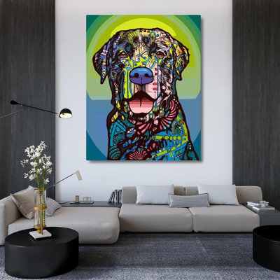 Art sur toile tendue de la collection Dean Russo par Red Barrel Studio®: Indelible Lab