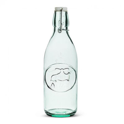 Bouteille d'eau embossée pure avec joint