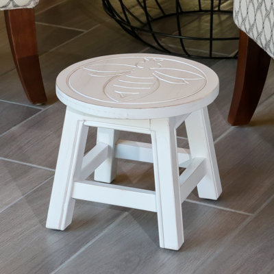 Shyloh Ottoman, Wooden Stool