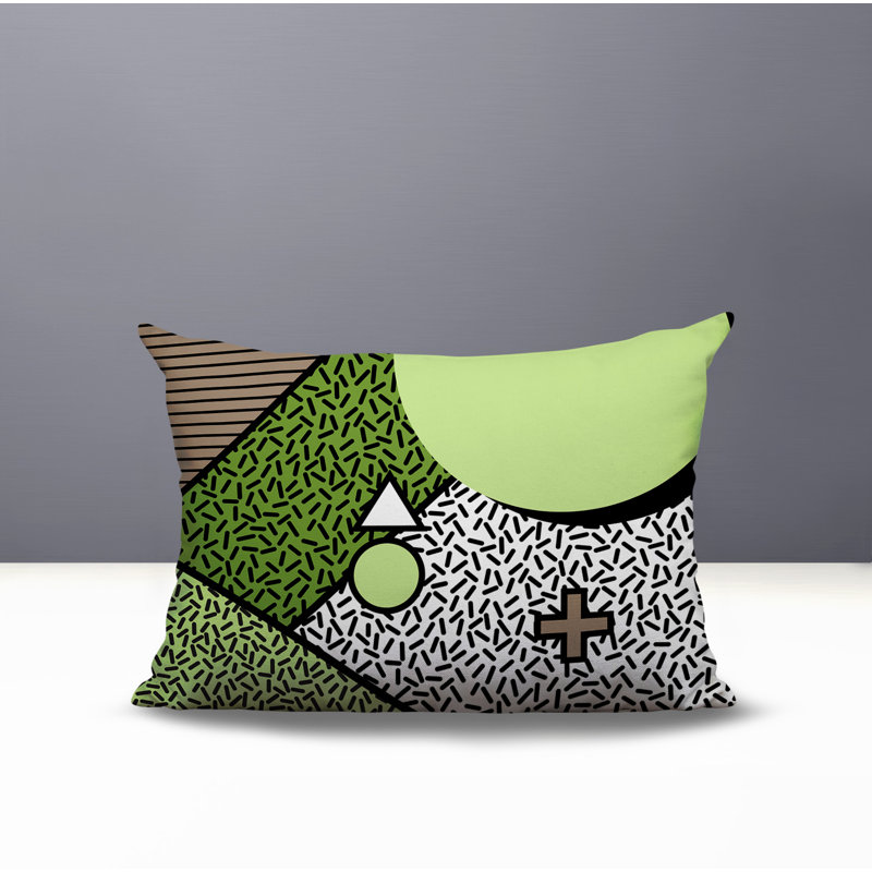 Coussin lombaire réversible intérieur / extérieur Zestra, Rectangle H 18 po x l 25 po