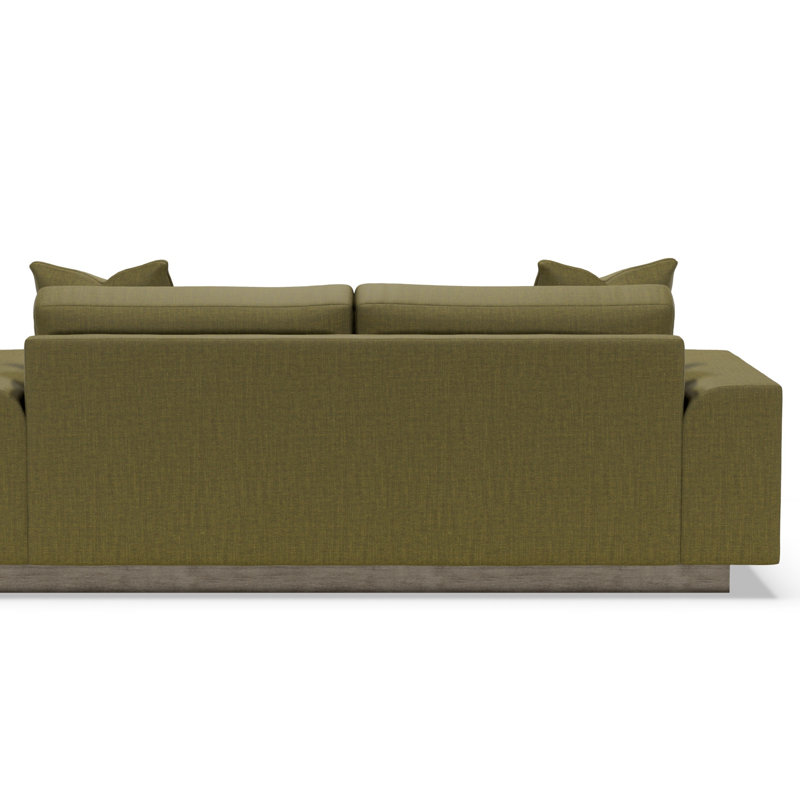 Lana Bench Seat Sofa, 2361-21, Harbor Gray