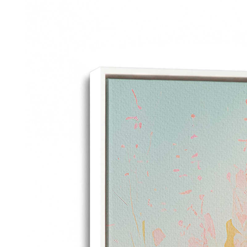 Impression sur toile Symphony of Pastel Meadows II, H 18,75 po x l 12,75 po, Blanc opaque