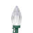 25 LED C9 Christmas Light Set - 16ft Green Wire-1253610653