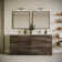 Fresca Formosa 72" Freestanding Double Sink Bathroom Vanity Set with Top, Sink and Mirror (Faucet Not Included)