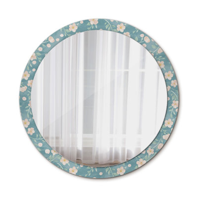 Huldar Glass Flat Wall Mirror