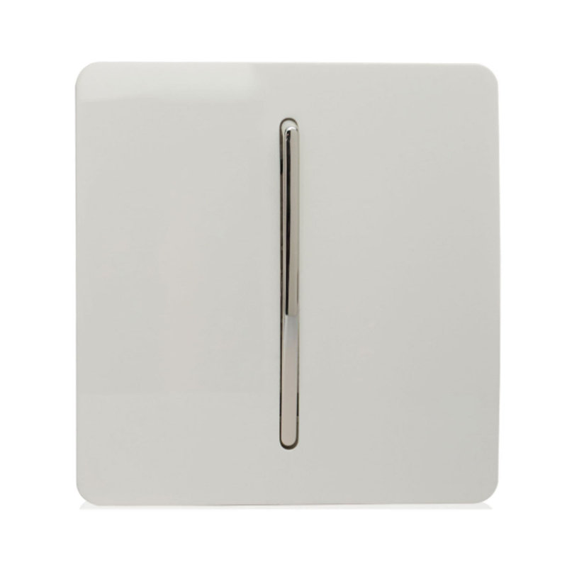 Wall Mounted Light Switch, Gloss White