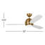 Erina 52'' 3 Blade Ceiling Fan with LED Light Kit-88061652-88061650