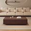 Simple solid wood coffee table