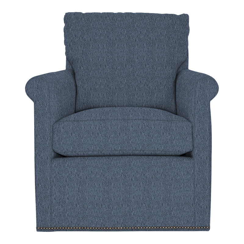 Gwynn 32" Swivel Chair, Navada Blue, Yes
