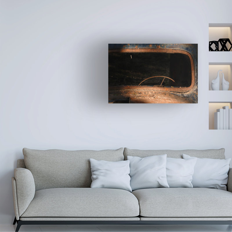 «Gordon Semmens Red River Rust 02», art sur toile, H 12 po x l 19 po