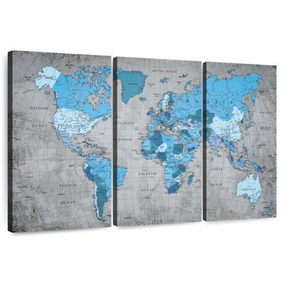 Keiri Geographic World Map II