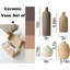 Ensemble de vases en céramique Modern