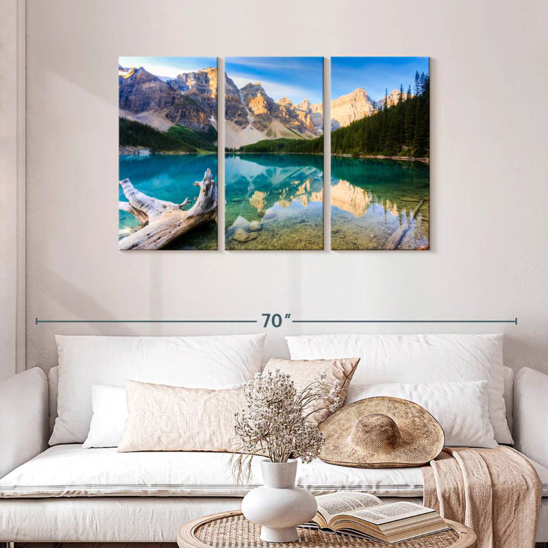 Alvord Moraine Morning Calm, H 28 po x l 45 po
