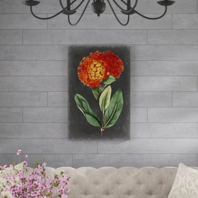 Dramatic Floral II by Curtis - Painting on Canvas