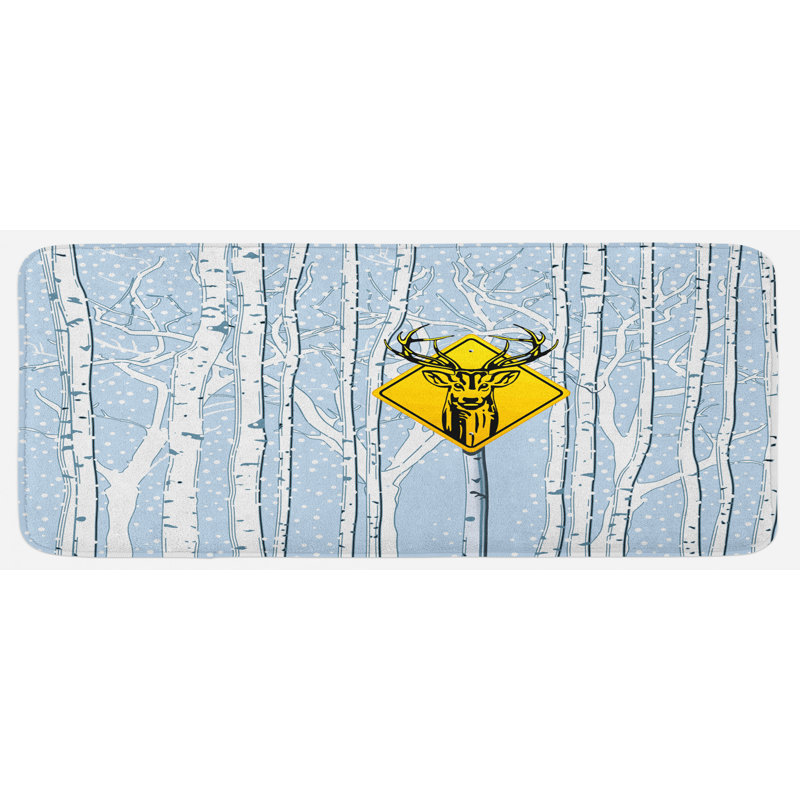Tapis de cuisine à l’aide d’une arbre en bois