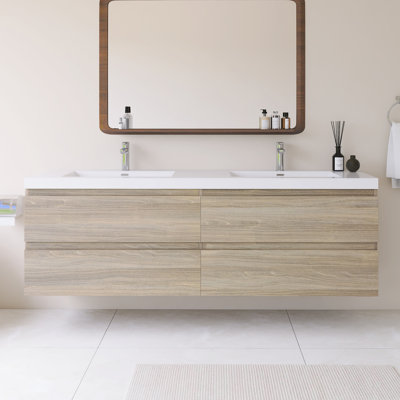 70.87 Double Bathroom Vanity