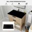Ensemble de meuble-lavabo simple 30 po Rasharn-454458820-454458821