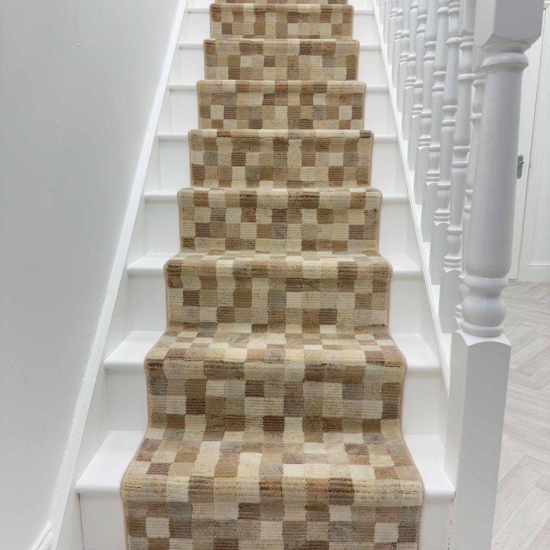 Stair Runner Abstract Area Rug, Stair Runner 66 x 570 cm