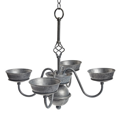 16.5'' H Metal Tabletop Pillar