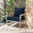 22"W X 24"D Outdoor Deep Seat Cushion Set Outdoor Seat/Back Cushion-982000937