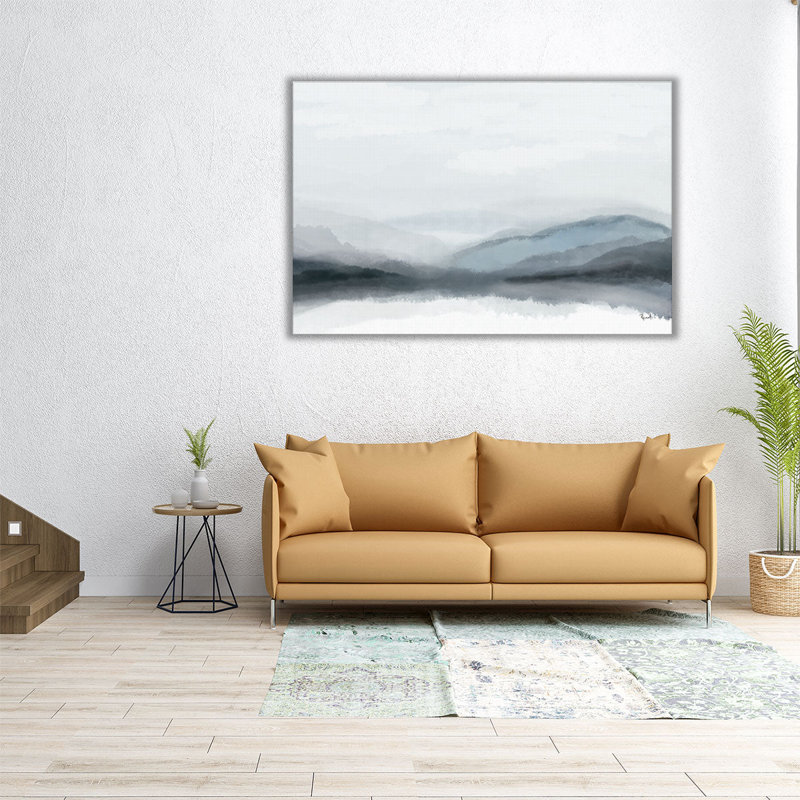 «Blue Recess», reproduction d'art sur toile, H 16 po x l 24 po