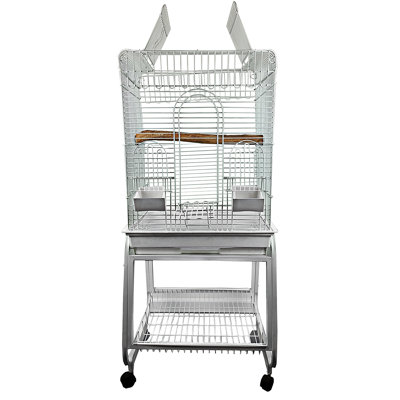 Cage à oiseaux avec base en plastique Humes Play Top
